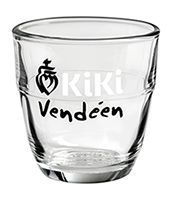 Le Kiki Vendée se déguste traditionnellement dans un verre Duralex